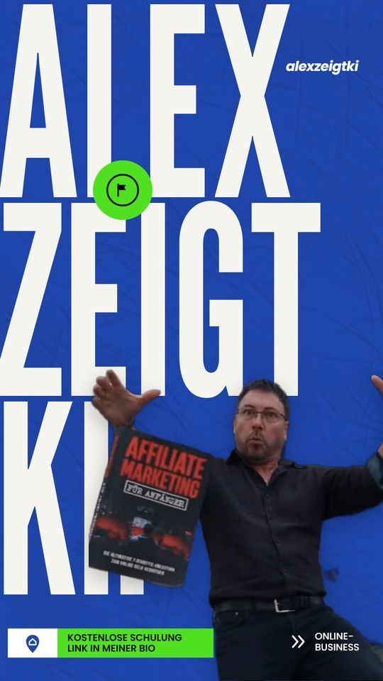Story: Alex zeigt KI, kostenlose Schulung, Link in Bio